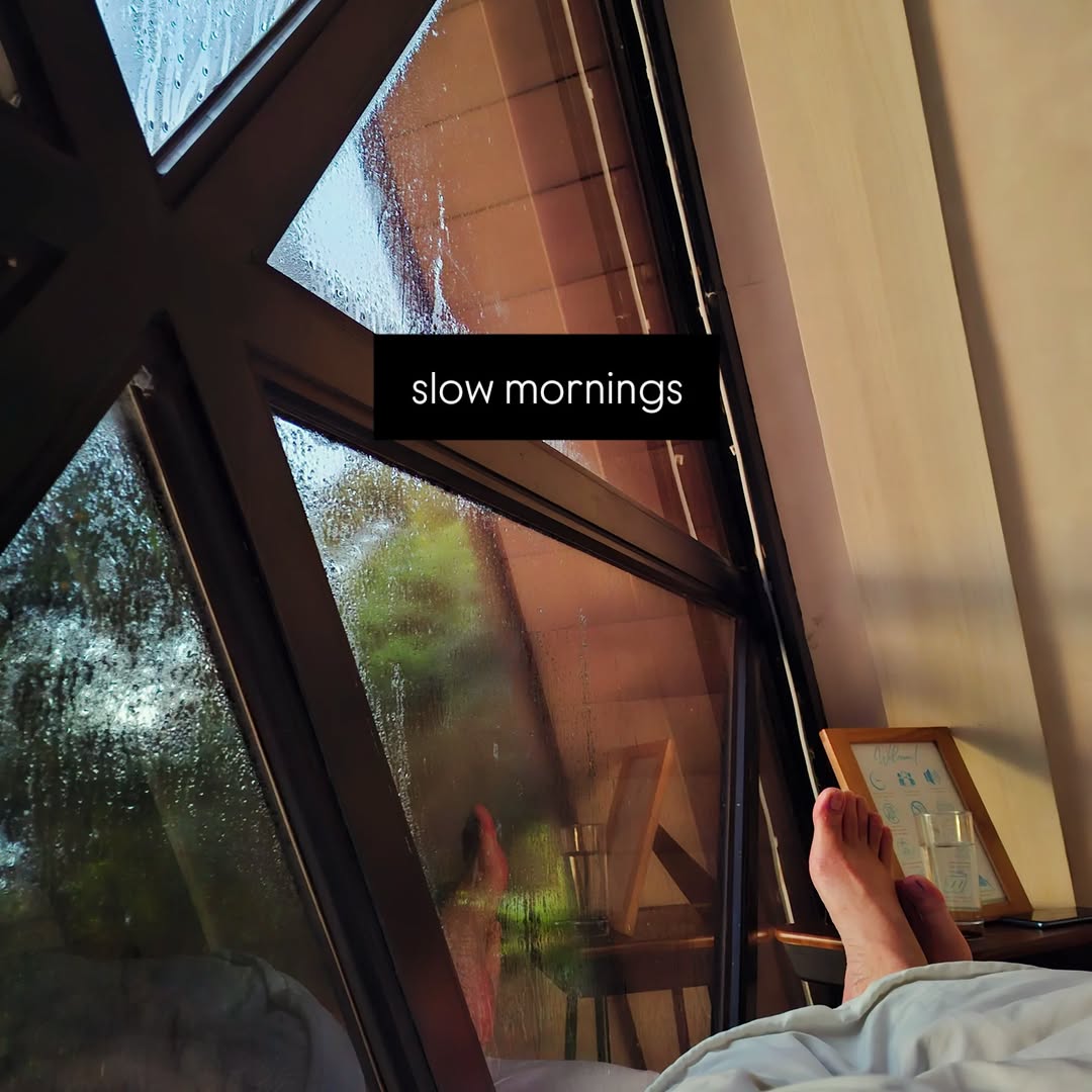 Slow mornings inside the Tatsulok A-frame cabin